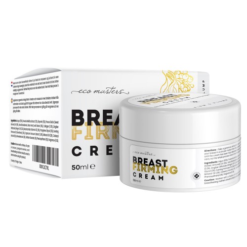 Eco Masters Breast Firming Cream - 50ml - Plump, Lift Tone & Hydrate - Natural Cream to volumise and lift Breast - Massage Daily To Support Tightening
Eco Masters Breast Firming Cream - 50ml - Plump, Lift Tone & Hydrate - Natural Cream to volumise and lift Breast - Massage Daily To Support Tightening