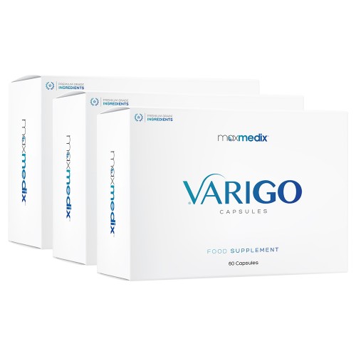 maxmedix VariGo Pills - Clinically Proven Premium Capsules - 7 Natural Active Ingredients to help Varicose Veins - Leg Vein Pills - 3 Packs
maxmedix VariGo Pills - Clinically Proven Premium Capsules - 7 Natural Active Ingredients to help Varicose Veins - Leg Vein Pills - 3 Packs