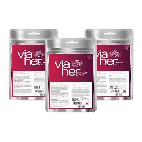 Viaher Intimacy Patch - Discreet and Easy to Wear - 30 Women Patches - For Personal Care - Natural Female Enhancement - Increase Libido Patch - 3 Pack
Viaher Intimacy Patch - Discreet and Easy to Wear - 30 Women Patches - For Personal Care - Natural Female Enhancement - Increase Libido Patch - 3 Pack