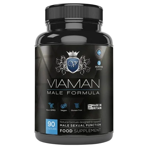 Viaman - Supplement for Men - 90 Capsules - Support Men’s Health