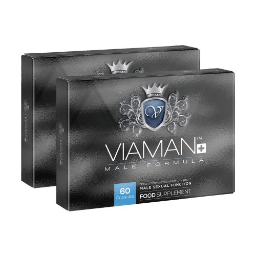 Viaman Plus - Natural Male Virility Enhancement Supplement - 800mg Strength & 60 Capsules - 2 Packs
Viaman Plus - Natural Male Virility Enhancement Supplement - 800mg Strength & 60 Capsules - 2 Packs