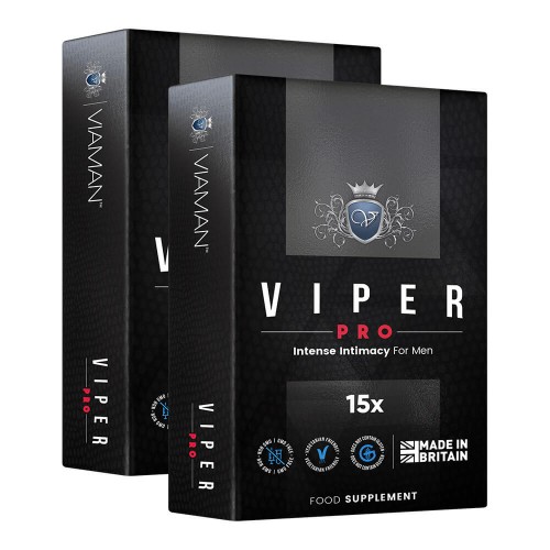 Viaman Viper Pro - 2 Packs - Premium Natural Male Enhancement Pill - Enriched with Selenium & Zinc - Discreet - Performance & Energy Aid - 20 Capsules
Viaman Viper Pro - 2 Packs - Premium Natural Male Enhancement Pill - Enriched with Selenium & Zinc - Discreet - Performance & Energy Aid - 20 Capsules