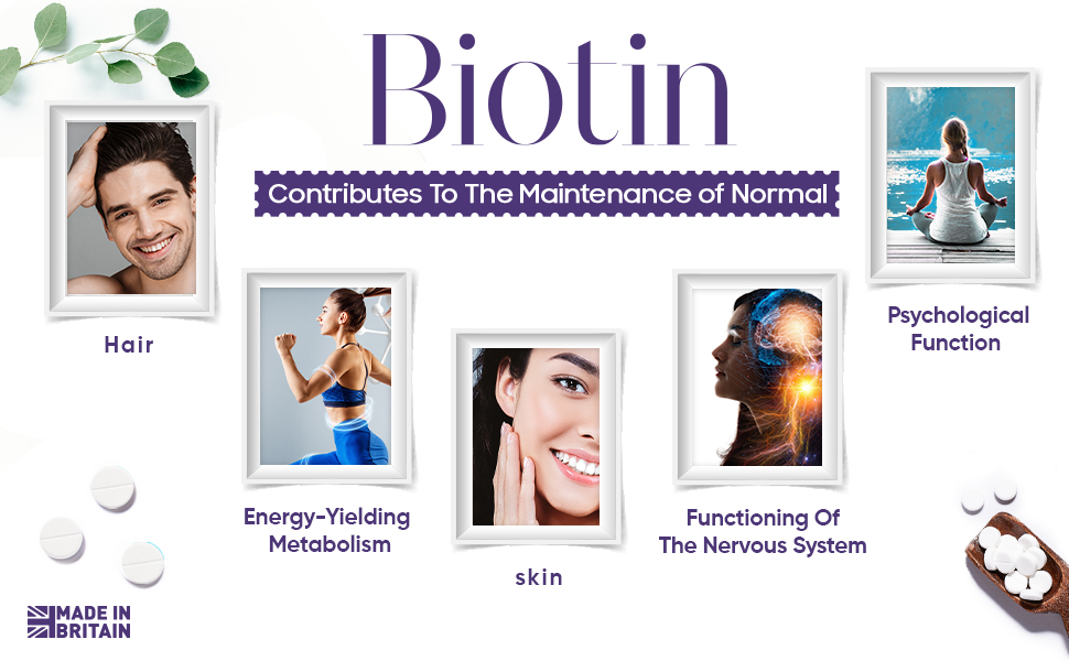 Benefits of Biotin Tablets for Hair, Skin & Nails
