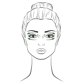 Usage of  gua sha stone under eyes and inner corner of eyes