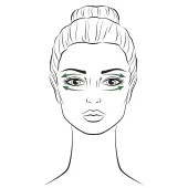 Jade Roller massage for eyes and inner corners of the eye