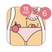 Enjoy pain-free periods in minutes