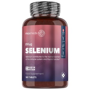 Bottle Of 365 Selenium Tablets 