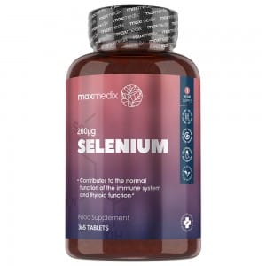 Selenium 365 Pure Selenium tablets 200mcg, 1 Year supply.