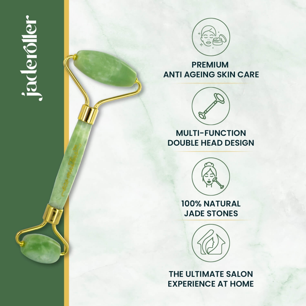 Key Features of Eco Masters Jade Roller And Gua Sha Set