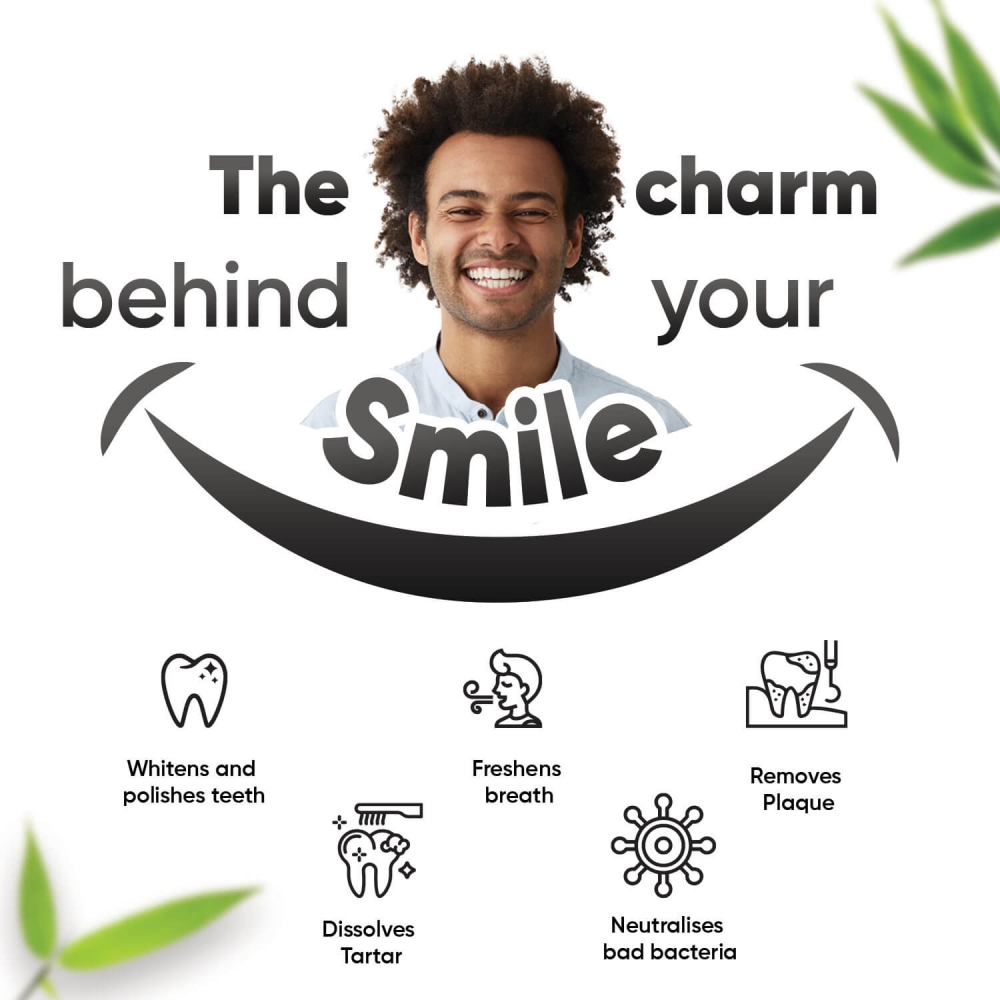 Benefits of mySmile Activated Charcoal Powder