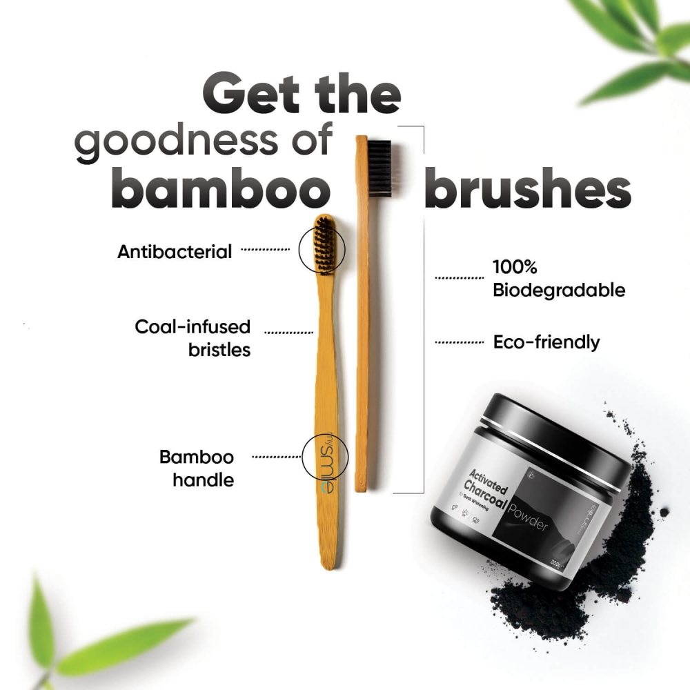 Features of mySmile Bamboo brushes