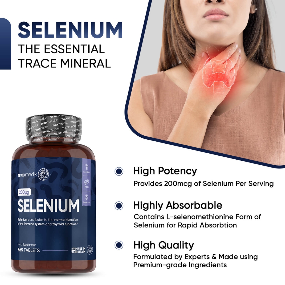 Selenium Tablets & Supplements for Hair and Nails ShyToBuy UK
