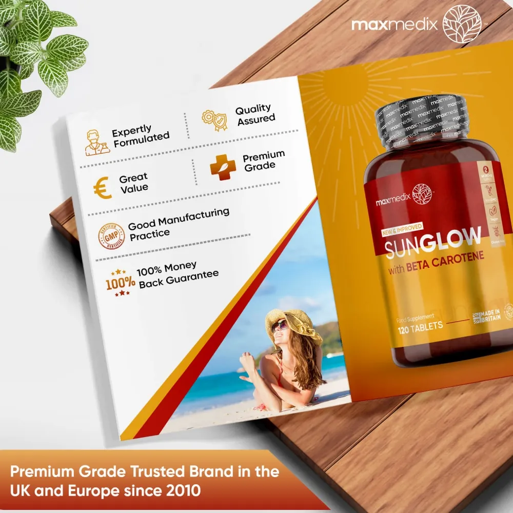 Maxmedix Sunglow tanning supplements