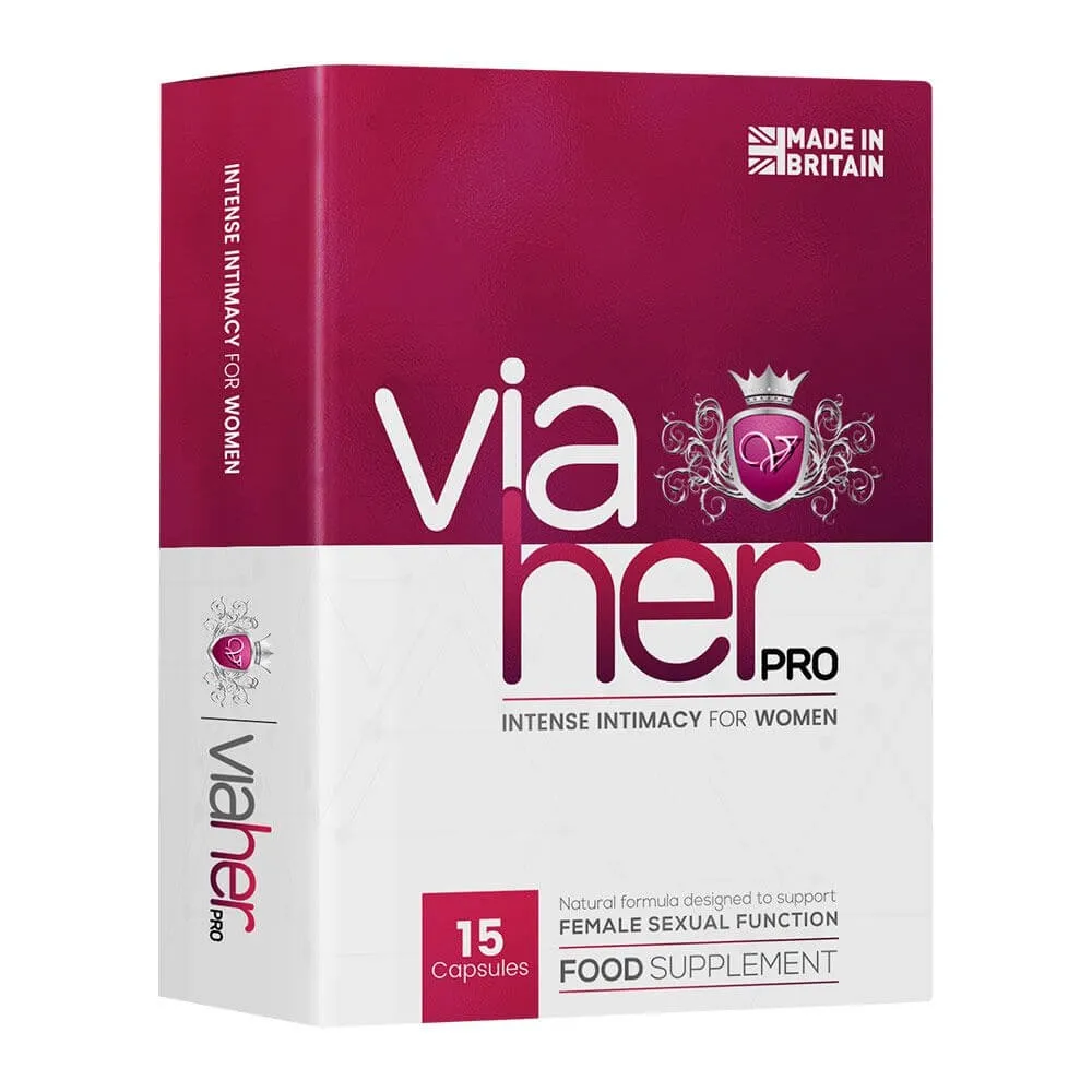 Avis sur ViaHer Pro 2023 - Meilleur supplément pour une intimité intense pour les femmes 