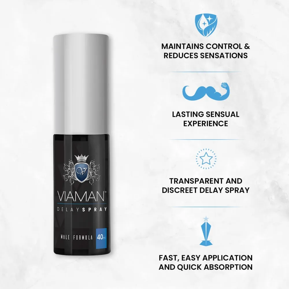 Benefits of Viaman Delay Spray for men