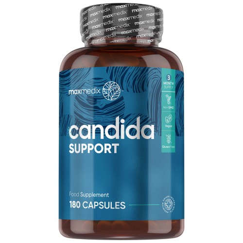 Candida Probiotic Supplement - Yeast Balance Support, 180 Vegan Capsules