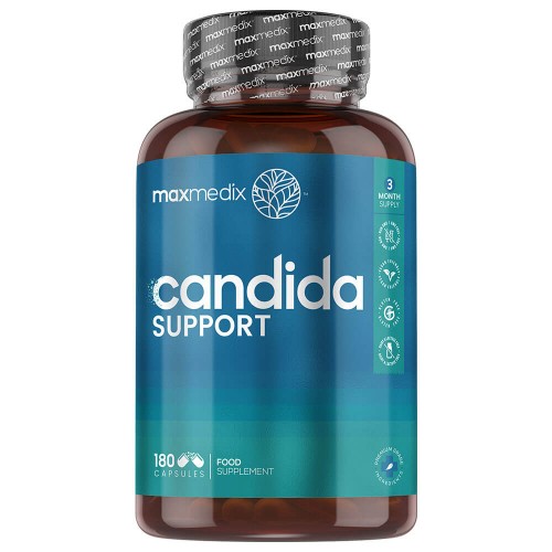 

Candida Support - Premium Prebiotic supplement - 180 Vegan Capsules-Ultimate Yeast/ Thrust support