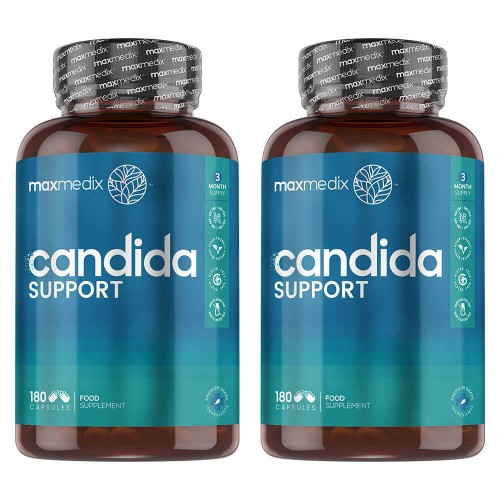 

Candida Support - Supports Healthy Candida Yeast Levels - Premium Probiotic Supplement - Vegetarian Friendly - Plant Based Ingredients - 2 Pack