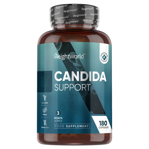 Candida Probiotic Supplement - Yeast Balance Support, 180 Vegan Capsules