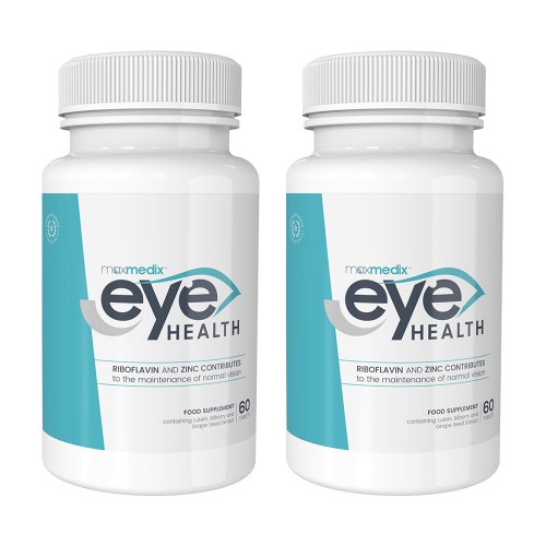 

Eye Health - Dietary Supplement Concerning Vision & Sight - 60 Tablets for 1 Month Supply - 2 Packs