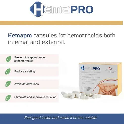 HemaPro Capsules, High-Quality Hemorrhoid Capsules