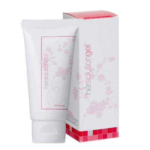 HerSolution Gel - Female Enhancement Lube for Excitement & Stimulation - Stimulating Cream with Cocoa Butter & Aloe Vera - 60ml