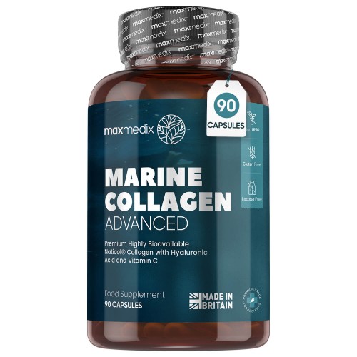 Marine Collagen with Hyaluronic Acid - 1500mg 90 Capsules