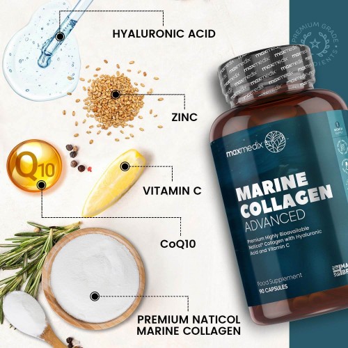 Key ingredients Of Marine Collagen Advanced Capsules