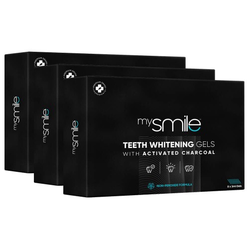 

Eco Masters mySmile Teeth Whitening Gels - 8 mySmile Refill Whitening Gels - 3 Pack