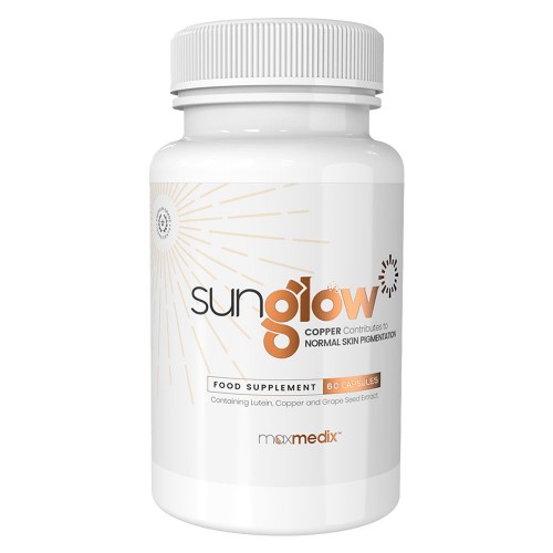 

Sunglow Natural Tanning Tablets - 60 Tablets - Made with Lutein, Copper and Grape Seed Extract