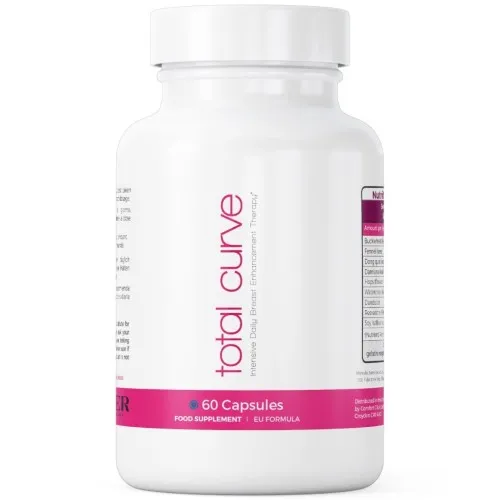 Total Curve -  60 Capsules - Natural Enhancement Supplement for women