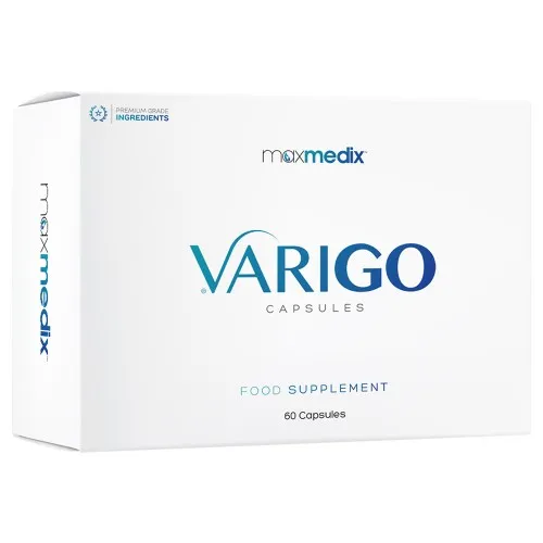 VariGo - Varicose Veins Relief 60 Capsules - For Calf & Spider Vein On Legs