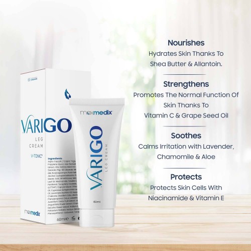 Benefits of Varigo Cream for leg veins
