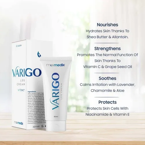 Benefits of Varigo Cream for leg veins