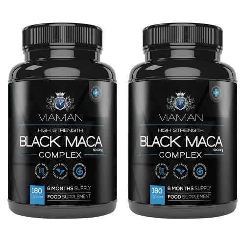 

Viaman Maca Capsules - Powerful 5000mg Strength - Natural Male Enhancement Capsules For Performance And Drive - Rich in Amino Acids - 2 Pack