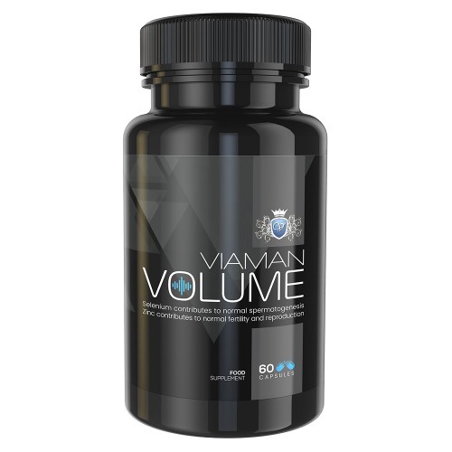

Viaman Volume - Help Increase Sperm Loads - Safe & Natural - Award Winning Brand - With Selenium & Maca - Discreet - 60 Capsules - 1 Month Supply