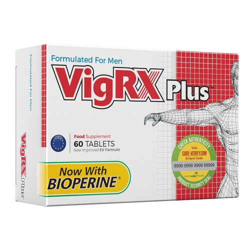 VigRX Plus - 60 Tablets - Supplement for Men - For Strength, Stamina & Power - with Bioperine - Natural Supplement