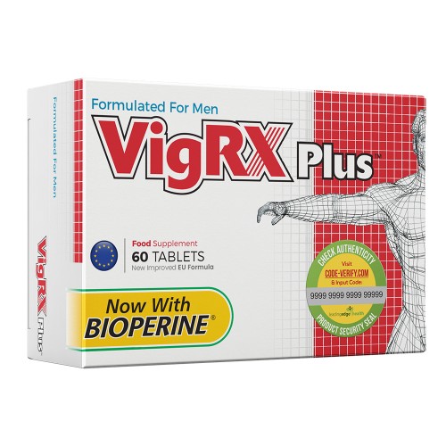 

VigRX Plus - 60 Tablets - Supplement for Men - For Strength, Stamina & Power - with Bioperine - Herbal Supplement