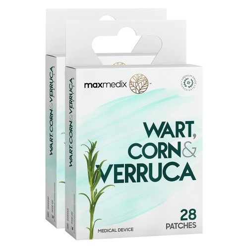 Wart and Verruca Patch - 2 Packs - Hygienic, Mess Free Wart and Verruca Aid - Natural Pain Free Removal - Easy to Apply - Home Remedy - 10% Discount
