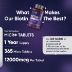 Advantages of our biotin for thinning hair
