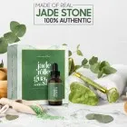 Jade facial rollers kit made from 100% authentic natural jade stone