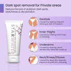 Target areas for skin lightening cream UK