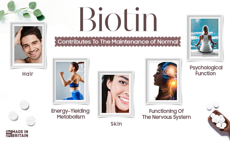 Benefits of Biotin Tablets for Hair, Skin & Nails
